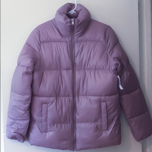 Old Navy purple puffer jacket, purple, S, NWT - Picture 1 of 7